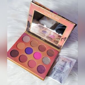 [NIB] PÜR - Festival 12-Pc Pressed Pigment EyeShadow Palette + Primer Sample